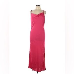 Zara pink slip dress